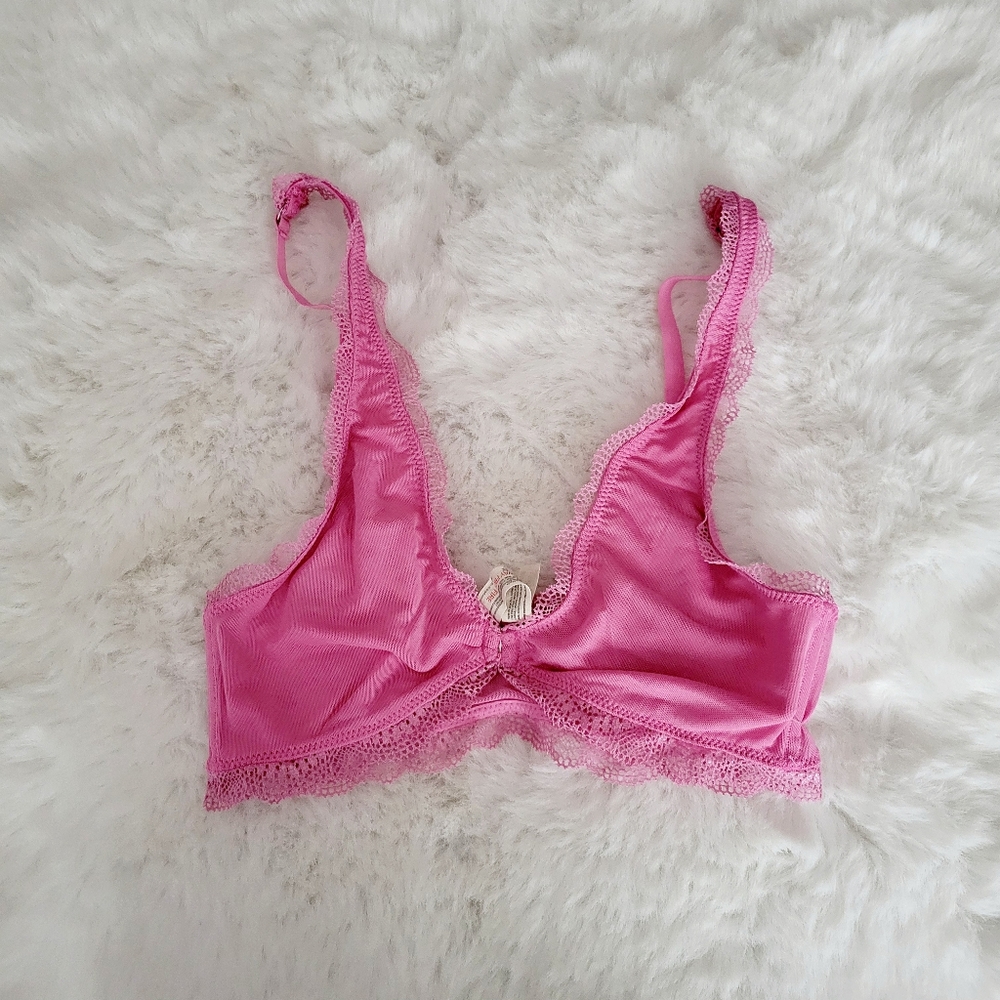 💓FREE PEOPLE PULL-ON MESH BRALETTE SIZE M